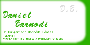 daniel barnodi business card